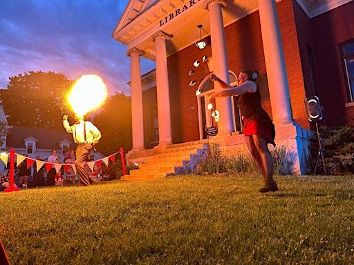 Cirque de Fuego Fire Dancing | Morristown Centennial Library