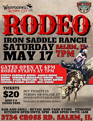 Whippoorwill Rodeo | Iron Saddle Ranch