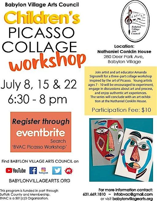 BVAC Picasso Workshop | Nathaniel Conklin House