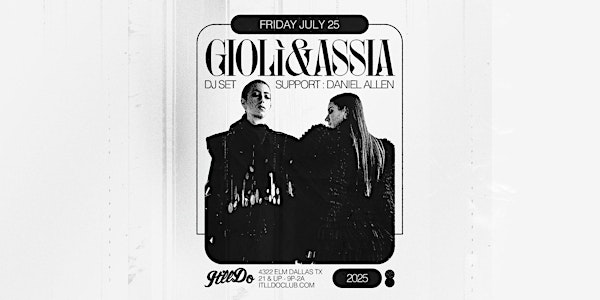 Giolì & Assia (dj set) at It'll Do Club | It'll Do Club