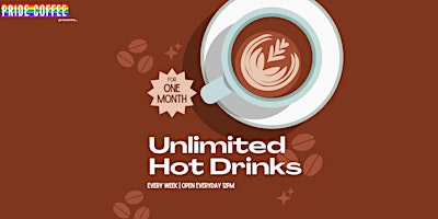 Unlimited Hot Drinks for ONE MONTH @ Pride Coffee, Liverpool | Pride Coffee Liverpool