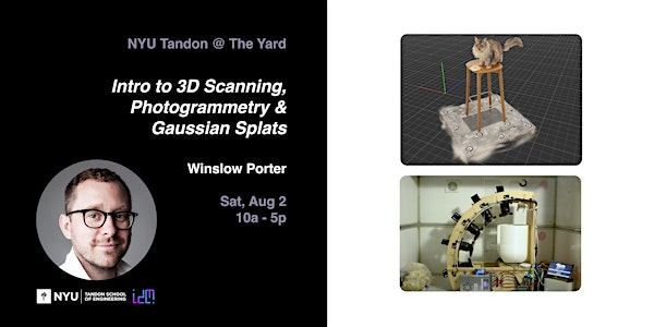 Intro to 3D Scanning, Photogrammetry & Gaussian Splats | NYU Tandon @ The Yard