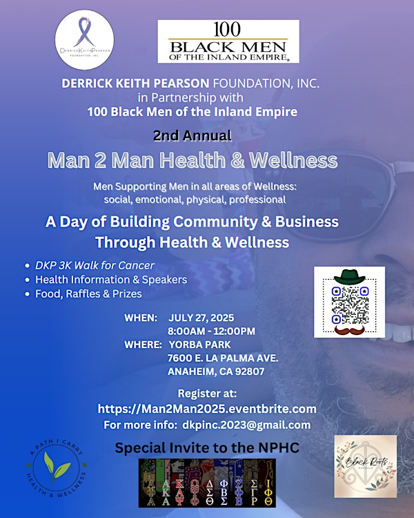 Man 2 Man Health & Wellness Day | Yorba Regional Park