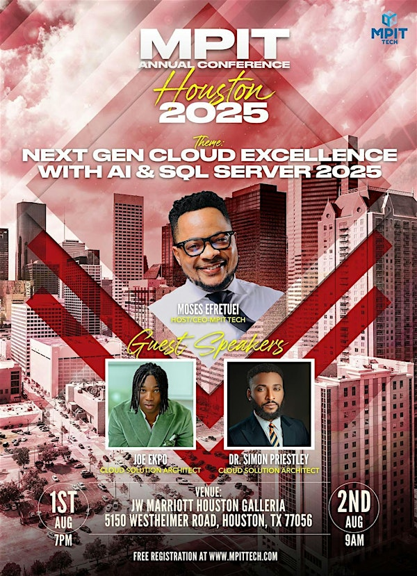 MPIT Information Technology Networking Event - Houston | JW Marriott Houston by The Galleria