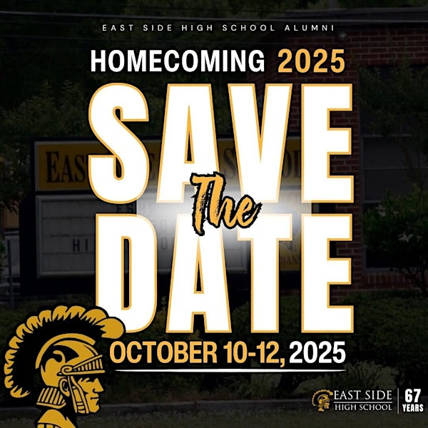 2025 East Side High School All Classes Reunion | Bolivar County Expo Building