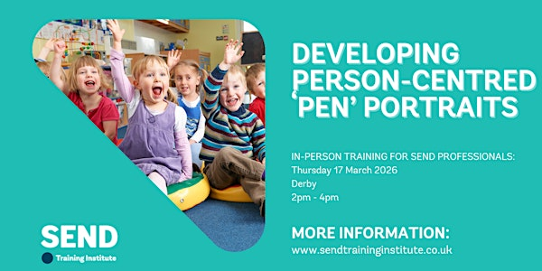 Developing Person-Centred Pen Portraits | CHAPMAN HOUSE, The Derby Conference Centre Limited