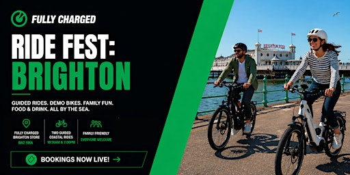 Fully Charged Brighton: Store Opening & Family Coastal Ride Day | 16 The Waterfront