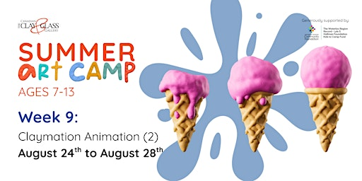 Summer Art Camp Week 9: Claymation Animation (2) | Canadian Clay and Glass Gallery