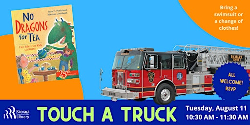Touch a Truck : Fire Truck | Ramara Centre