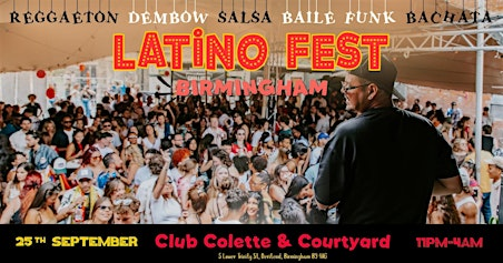 Latino Fest (Birmingham) 4am Finish! | Club Colette