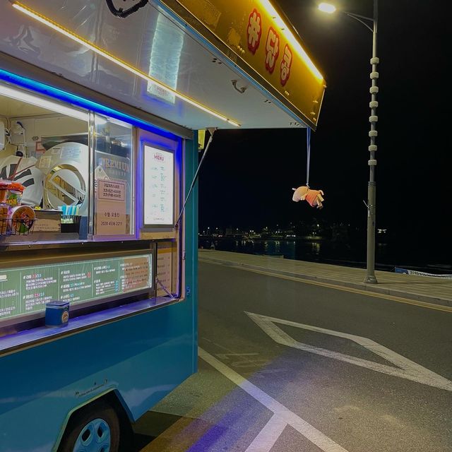 송정해수욕장 푸드트럭 ‘달콩토스트’