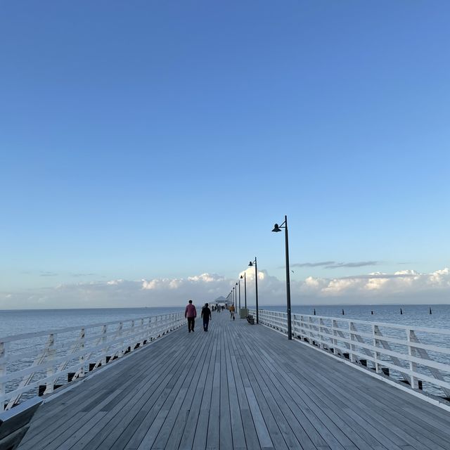일몰이 예쁜 숀클리프 비치 : Shorncliffe 
