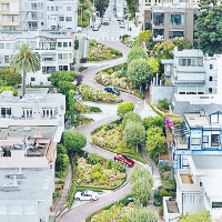 The Famous Lombard Street 