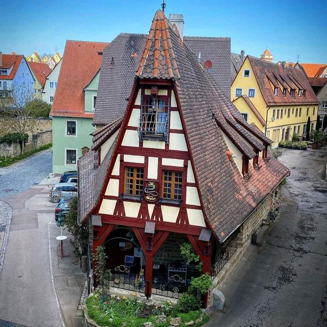 The Town Of Rothenburg Ob Der Tauber