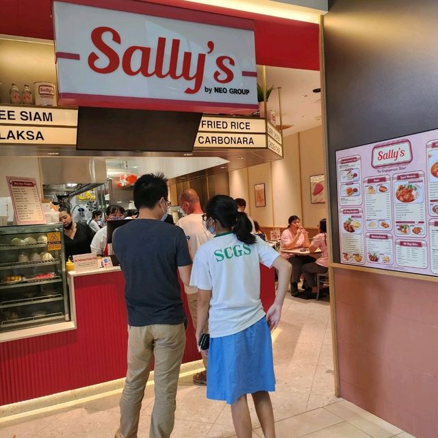 Dining at Sally Cafe