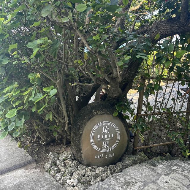 【沖縄】備瀬のフクギ並木近くカフェ　流果