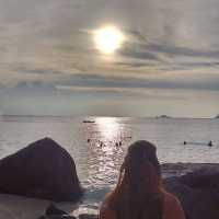 Spectacular Sunset at Senja Bay Resort