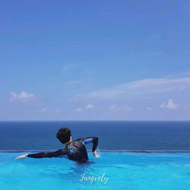 푸른 강릉 바다와 함께하는 인피니티풀 