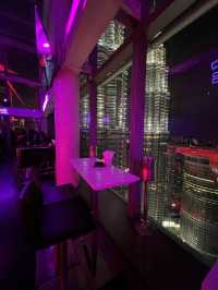 Bar with awesome KLCC view