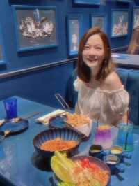 【尖沙咀】生日飯推介 藍調日法藝術餐廳💙食物高質 薯條、自家製意粉必食！🤤