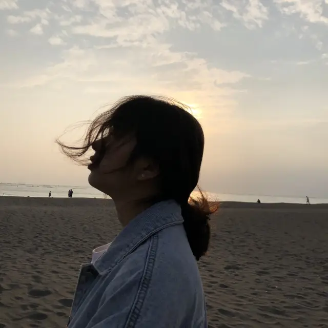 Biển Anping buổi chiều tà