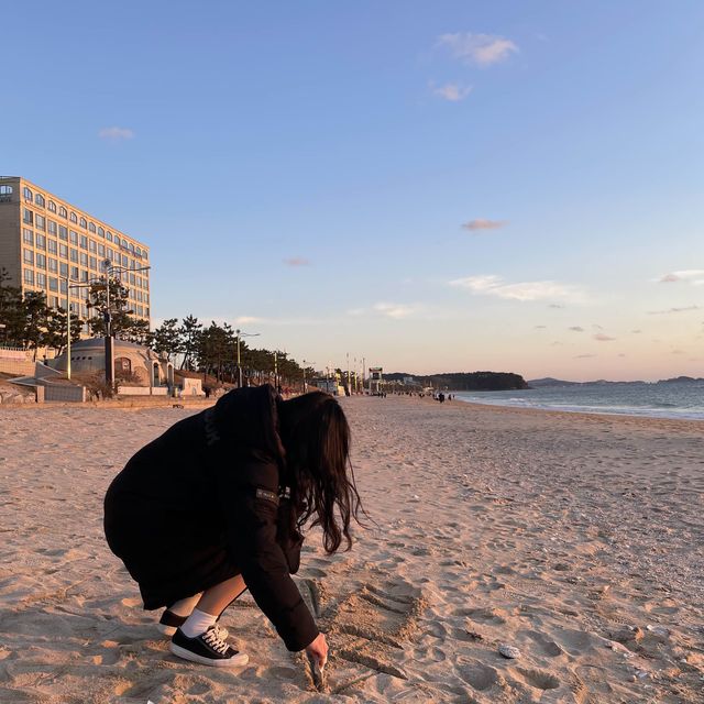 노을구경하면 서해, 서해하면 대천해수욕장이죠🌅