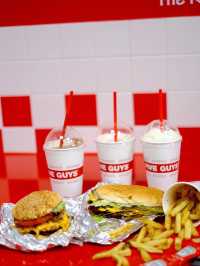 "FIVE GUYS，快啲去试吓特色奶昔"