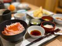 【金沢】朝ごはんは揚げたて天麩羅とセルフ海鮮丼♡