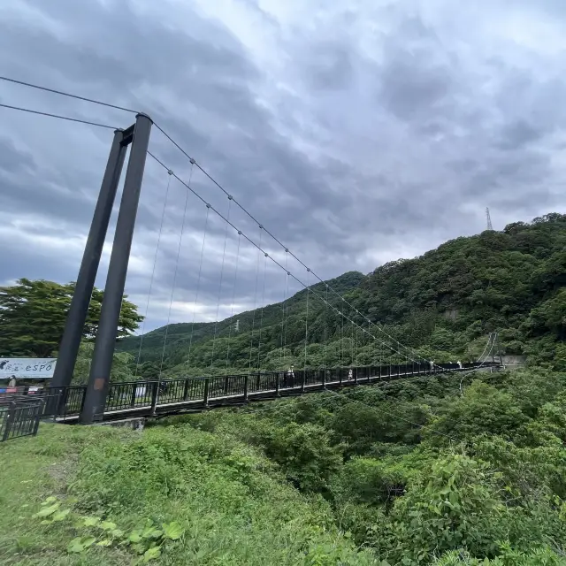 【栃木】鬼怒楯岩大吊橋