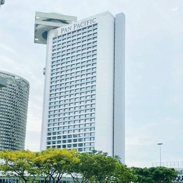 Pan Pacific Overlooking the Singapore Skyline