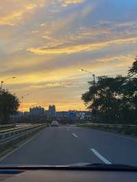 예쁜 가을 노을은 팔당댐에서 🌅 