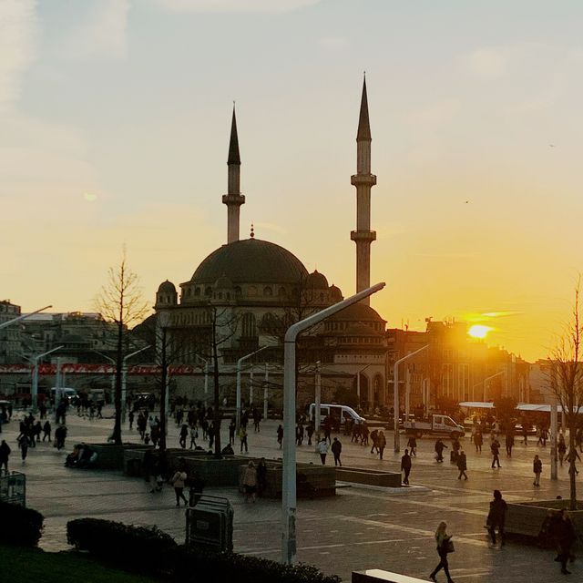 Taksim Square, central location in Istanbul 