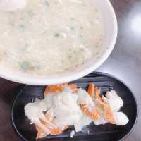 吃好午餐·螃蟹粥🦀️澎香澎湖小管麺線🍜