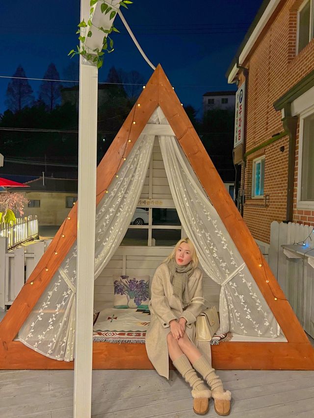 눈으로 마시는 정원카페 플라워돔🪴