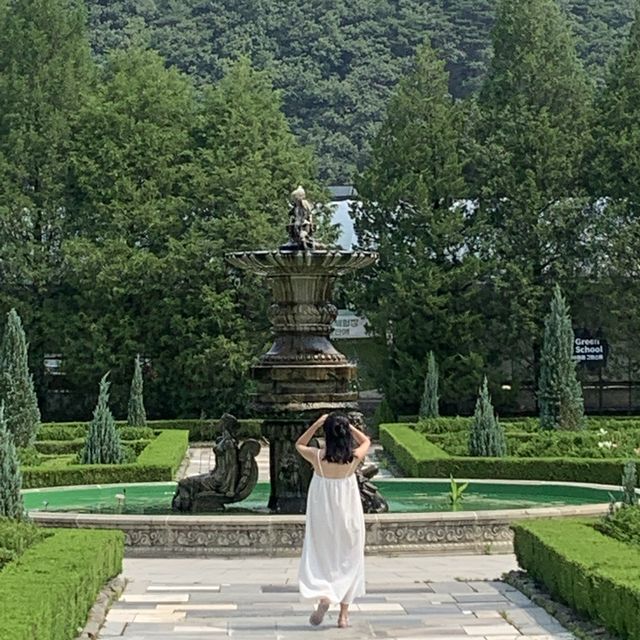 유럽 정원에 초대받은 느낌, 파주 벽초지 수목원 