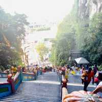 Batu Caves during Thaipusam 