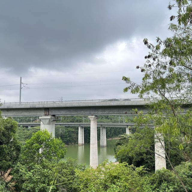 深圳高峰水庫：山水連城