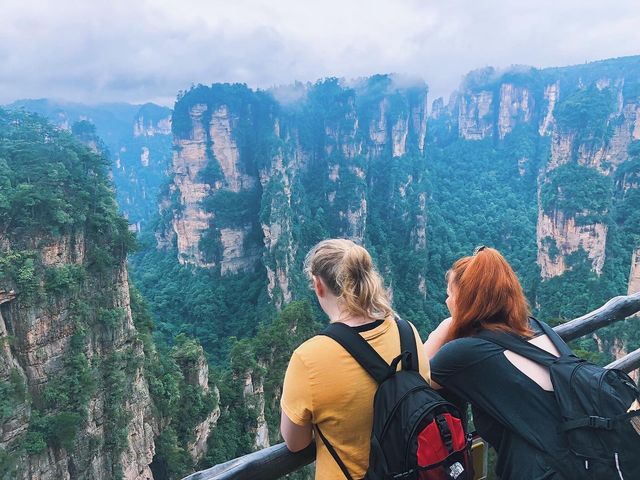 Avatar Mountains in Zhangjiajie, China🇨🇳🌎