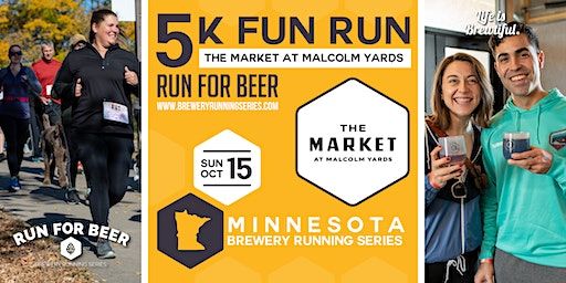 5k Beer Run x Malcolm Yards Market | 2023 MN Brewery Running Series (Minneapolis) | The Market At Malcolm Yards