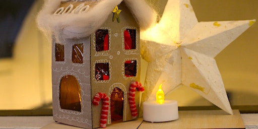 Cardboard Gingerbread Houses | Mission Gallery