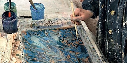 An Introduction to Marbling - 5-day short course - 15-19 July 2024 | City & Guilds of London Art School