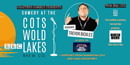 Comedy at the Cotswold Lakes Brew Co (Weds May 15) | Cotswold Lakes Brew Co.