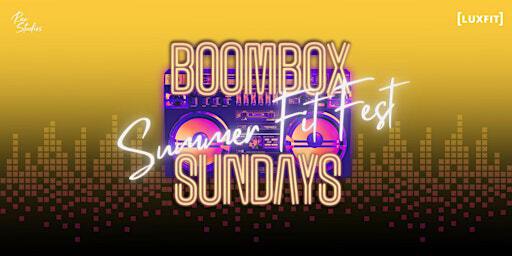 Boombox Sunday @ LuxFit Mission Rock | LuxFit Mission Rock