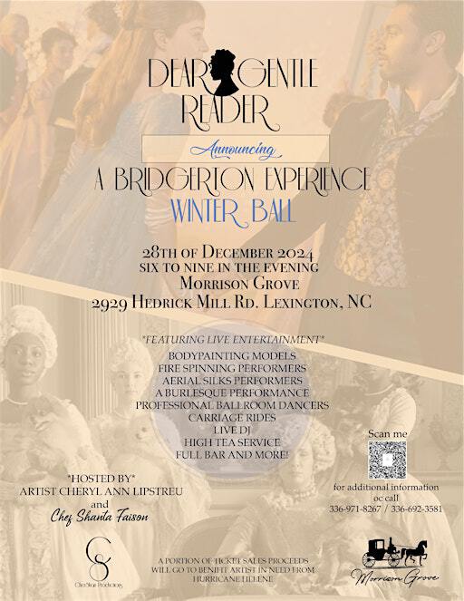 The Bridgerton Experience Winter Ball | Morrison Grove