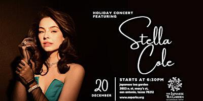 Holiday Concert with Stella Cole | Japanese Tea Garden