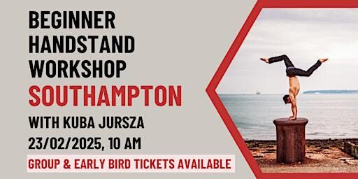 Beginner Handstand Workshop [Southampton] | Be in the Sky - Pole, Aerial and Movement Studio