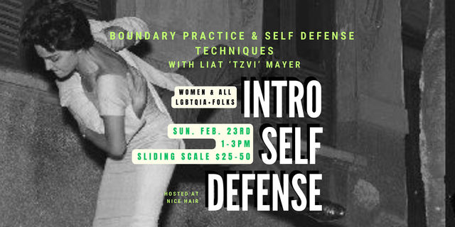 Intro to Self Defense for Women & LGBTQIA+ | Nice Hair Salon