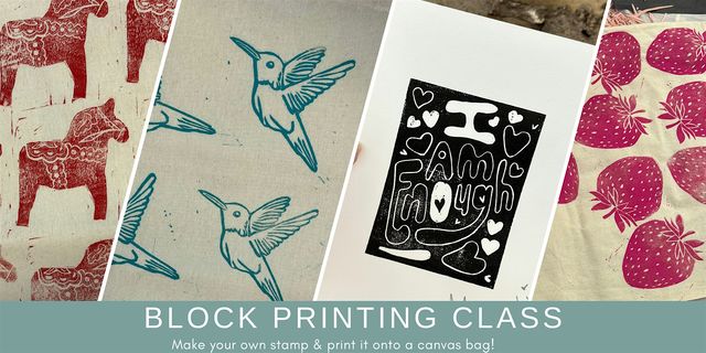 Block Printing Class | 1631 Washington St NE, Minneapolis, MN, USA