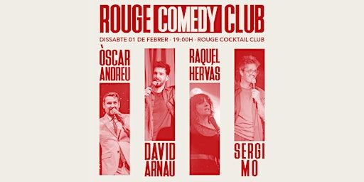 Vespre d'stand-up comedy al Paral·lel! | Rouge Cocktail Club