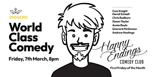 Coogee Diggers Comedy Club - Brought to you by Happy Endings Comedy Club | Coogee Diggers Club and Gym